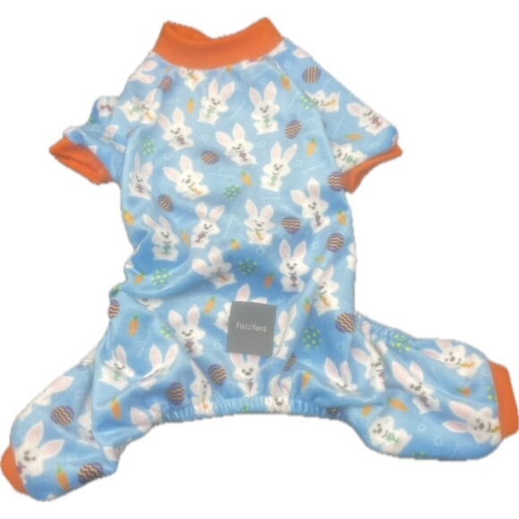 Fuzzyard Other - Fuzzyard Bunny Rabbit Soft Blue DOG Pajamas Size 1